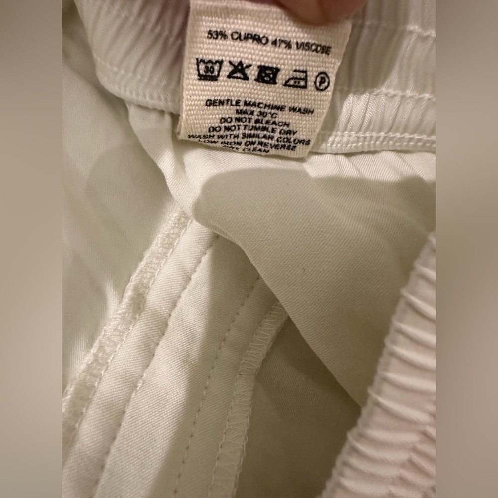 Djerf Avenue Dream Pants Cloud Off-White - Picture 7 of 7